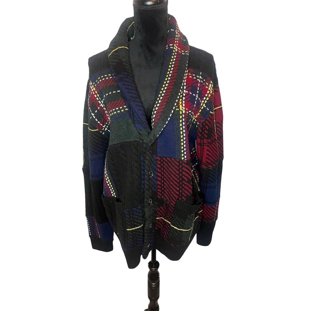 NWOT Vineyard Vines Cardigan Sweater Jacket Men's 100% Extra Fine Merino Wool - Picture 3 of 7